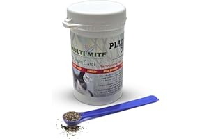 PLAQUE OUT for FUSSY CATS! 100G Plaque Off and Tartar Removal 100% Organic Blend - Multi-Mite