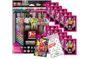 ‎COLLECT-IT.DE MY HOME OF CARDS + TOYS collect-it.de MY HOME OF CARDS + TOYS Exklusive Aufbewahrungshüllen im Bundle mit Bundesliga Sammelsticker 2022/23-1 Album inkl. 20 Sticker + 10 Tüten + 1 seltene Nationalspieler Karte