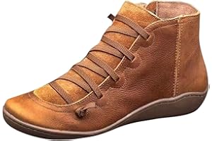 LOOTENKUN Chaussures Sport Femmes Courses Route Et Chemin Confortable Cuir Souple Semelle Montantes Basket Femme Fitness Talon Compensé Pas Cher A La Mode