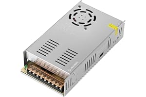 OFFCUP DC 12V 30A 360W Universal Regulated Switching Power Supply, Converter AC 110/220V to DC 12V LED Driver, Power Supply Transformer Switch for LED Strip Light 3D Printer Radio Computer Project