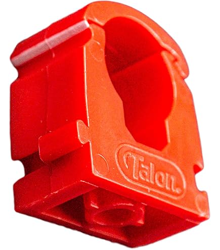 20 Stück Blaue Rohrschellen (15 Mm) - Einzeln Aufklappbar, UV-stabil, Bis 85°C - Für Sanitär, Gas & Heizung