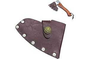 XCSJ Fourreau De Hache Housse De Protection pour Fourreau De Hache Housse De Protection pour Arêtes Vives De Hache pour Arête De Hache De 11.5 Cm, pour Hache pour l'Extérieur,Camping, Randonnées (A)