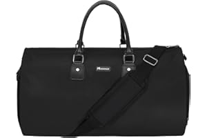 MODOKER odoker Umwandelbarer Kleidersack für Reisen, Kleidungsstück, Seesack für Männer und Frauen, Reisetaschen für Fluggesellschaften, 2-in-1-Reiseanzug, Duffle Bag mit Schuhfach