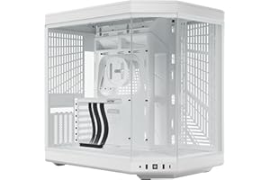 Hyte Y70 Mid Tower Case Snow White (E-ATX/ATX/M-ATX/M-ITX)