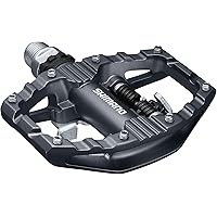 SHIMANO Pdeh500 EPDEH500 Cykelpedal, Svart, 17 x 15 x 7 cm