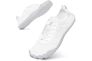 Bigzagger Barfuss Schuhe Damen Herren Sommer Barfußschuhe Damen Schnell Trocknend Badeschuhe mit Breite Zehenbox und Zero-Drop Sohle Unisex Barfussschuhe Traillaufschuhe Fitnessschuhe