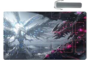 WSRXDMSN ygo play mat playmat rubber mat duel mat gaming competition pad mat card binder deck 23.6 x 13.7 inches (5)