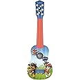 LEXIBOOK Paw Patrol Chase My first guitar, 6 nylon strings, 53 cm, guide included, Blue / Red, K200PA