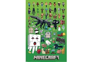 Minecraft Character Montage Poster 200