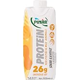 Pınar Yer Fıstıklı ve Muz Aromalı Protein S&uuml;t 500 ml 26g Protein, Şeker İlavesiz