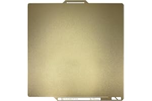 HIKUDIY Plataforma de impresión 257x257 mm PEI+PEI para Bambu Lab X1C/X1/X1E/P1P/P1S/A1, cama de impresión de lámina de acero con resorte PEI texturizado para impresoras 3D Bambu Lab