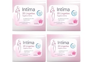 Intima Lingettes Hygiène Intime 20 Pièces - Lot de 4