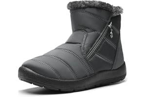 DREAM PAIRS Botas Nieve Botas Mujer Invierno Resistente al Agua para Mujer Forro Sintética Botas de Suela Antideslizante SDSB2303W-E