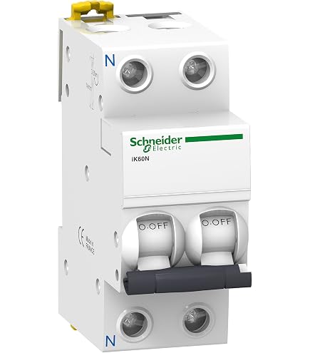 RASMACOR | Interruptor Diferencial 2P 25A 30MA | R9R51225 | RESI9 | Tipo AC | Sensibidad 30ma | Frecuencia 50/60HZ | Norma EN/IEC 61008-2-1 CE 2 Polos 25 Amperes