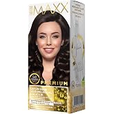 Maxx Deluxe Premıum Yarı Kit Set Sa&ccedil; Boyası 5.0 A&ccedil;ık Kahve