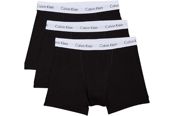 Calvin Klein Calzoncillos bóxer Hombre Pack de 3 Trunks Ropa Interior