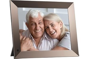 Cadre Photo numérique 10 Pouces, Dragon Touch WiFi, capteur de Mouvement, Rotation Automatique, écran Tactile, écran IPS APP, Transmission sans Fil HD 16 Go de mémoire (Classic 10 Elite)