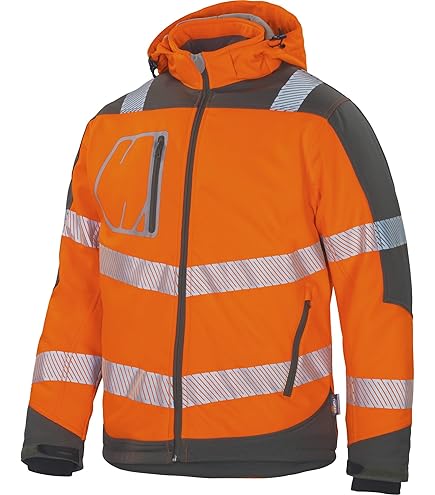 Result RS450 - Zichtbaar softshell werkjack - Fluorescerend oranje