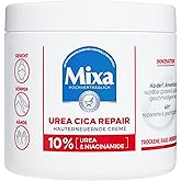 Mixa Urea Cica Repair+ Huidvernieuwende crème met ureum en niacinamide, voor droge en ruwe en oneffen huid, herstelt en, voor