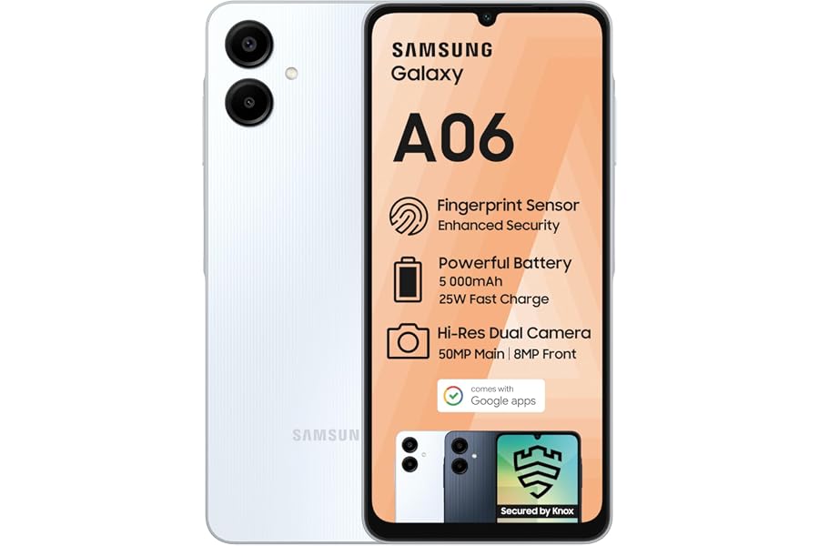 SAMSUNG GALAXY A06 64GB DS LIGHT BLUE