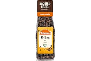 ‎OSTMANN Ostmann Gewürze - Nelken ganz | Zum Würzen von Marinaden, Saucen und Glühwein | Zum Nachfüllen der Streudose | Wiederverschließbare Verpackung | 35 g im Beutel