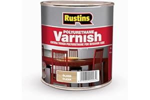 Rustins Polyurethane Varnish Clear Gloss 500ml