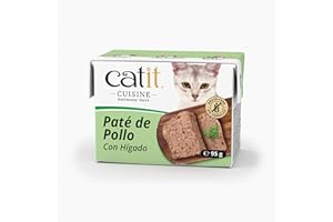 Paté para Gatos Catit Cuisine, Pollo con Hígado- 95g