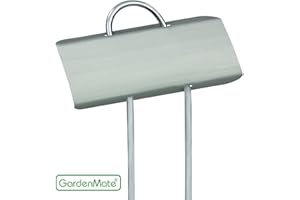 Gardenmate Set Di 25 Mini Etichette Per Piante Poster In Acciaio Zincato
