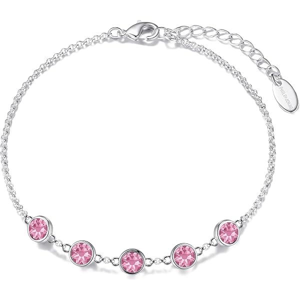 Bracciale Cristalli Rossi Creato con Cristalli Zircondia® di