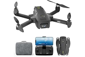 ‎KARUISRC K600 Drohne mit 2 Kameras, 90° elektrisch einstellbare 1080P Kamera, optische Strömungspositionierung, automatische Aufhängung, bürstenloser Motor, erwachsener Anfänger Profi Drohne, Handtasche