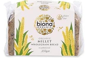 Biona Organic Millet Wholegrain Bread, 250g