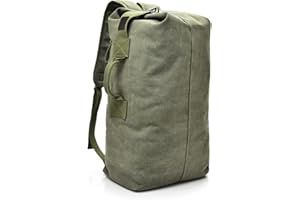 GYDEHUTJ Duża pojemność podróżna torba wspinaczkowa taktyczna wojskowa torba marynarska ładowany od góry podwójny pasek płócienny plecak