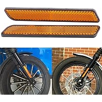 Evermotor Catarifrangente Moto Omologato E4, Riflettore Posteriore Catarifrangente Bici Con Supporto A T Corto, Riflettori Catadiottro Targa Moto Occhio Di Gatto 2 Pezzi - Foto 7