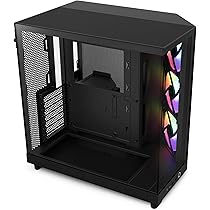 NZXT H6 Flow RGB | CC-H61FB-R1 | Compact Dual-Chamber Mid-Tower