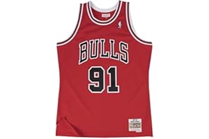 Mitchell & Ness NBA Swingman Road Jersey Chicago Bulls 97-98, Dennis Rodman