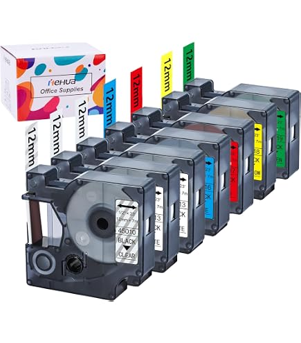 DYMO LabelManager 280 Étiqueteuse Rechargeable AZERTY - Imprimante Portable PC Mac - Étiquettes Autocollantes