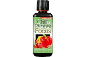 Growth Technology Fertilizante líquido Concentrado Chilli Focus Premium de 300ml