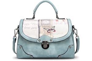 NICOLE&DORIS élégant Femme Sacs à main Bandoulière Sacs portés main Tote Sacs portés épaule Messenger Bag Crossbody Bag Multifonction Durable PU