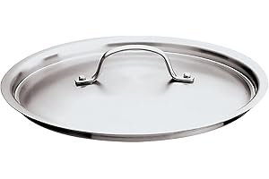 PADERNO WORLD CUISINE Paderno 12561-16 Coperchio, 16 cm, Acciaio Inox