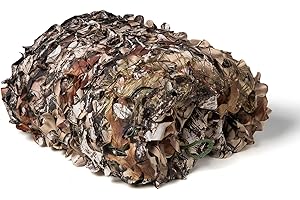 LOOGU Rete Mimetica, Protezione Solare, Varie Misure e Colori, frangivista, per Giardino, Tempo Libero, Campeggio, Feste, Bar, Decorazione per la Caccia