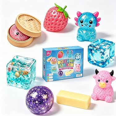 MXTIMWAN 2 Pièces Squishy Oreo – Jouet Anti-Stress Ultra Doux, Soulage L'Anxiété, Noir Et Rose