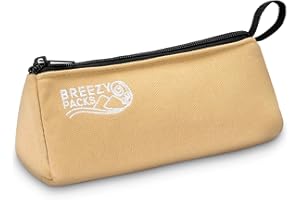 BreezyPacks Breezy Extra Insulin Pens Cooler Travel case | EpiPen Carry Case Medical Travel Cooler Bag | Recharges by Itself - No wetting, Freezing or Electricity | TSA Approved (Beige)