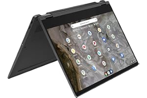 Lenovo IdeaPad Flex 5 Chromebook Convertibile - Display Touch 13.3" FullHD, Processore Intel Celeron 6305, 64 GB eMMC, RAM 4 GB, Chrome OS, USI Pen, Grigio (Iron Grey)