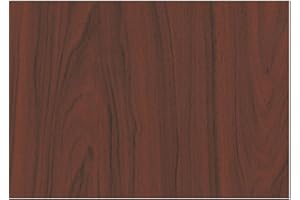 ‎D-C-FIX d-c-fix Klebefolie Mahagoni, dunkel Holz-Optik selbstklebende Folie wasserdicht realistische Deko für Möbel, Tisch, Schrank, Tür, Küchenfronten Möbelfolie Dekofolie Tapete 45 cm x 2 m