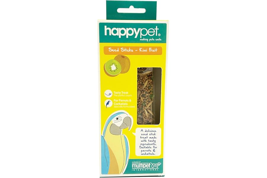 Tweeters Treats Seed Sticks for Parrots - Honey