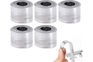 Tokaneit Plomb Pêche Feuille Souple Rouleau Contrepoids Accessoires Fournitures Flocons 5 Rouleaux