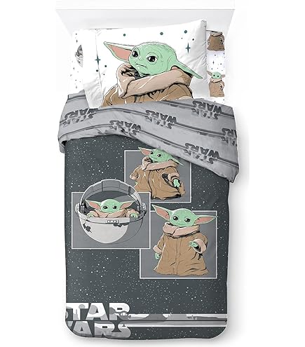 AYMAX Star Wars tweezijdig beddengoed set 2-delig 135 x 200 cm 80 x 80 cm, meerkleurig AYMAX Star Wars tweezijdig beddengoed set 2-delig 135 x 200 cm 80 x 80 cm, meerkleurig