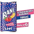 Rani Rani Strawberry Banana Float Jar, 6 X 180 G, Vegetarian
