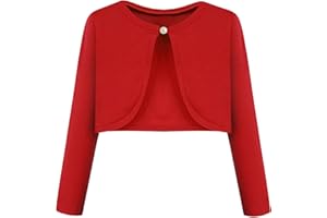 BONNY BILLY Chaqueta de Punto Niña Algodón Cárdigan Bolero Ropa Niña Manga Larga
