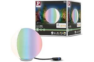 ‎PAULMANN Paulmann 94269 Plug & Shine Aussenleuchte ZigBee RGBW Lichtobjekt Globe